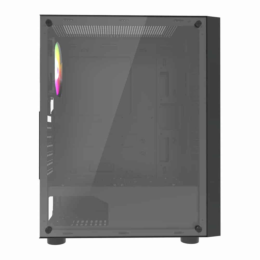 CiT Galaxy Mid-Tower Windowed Black PC Gaming Case